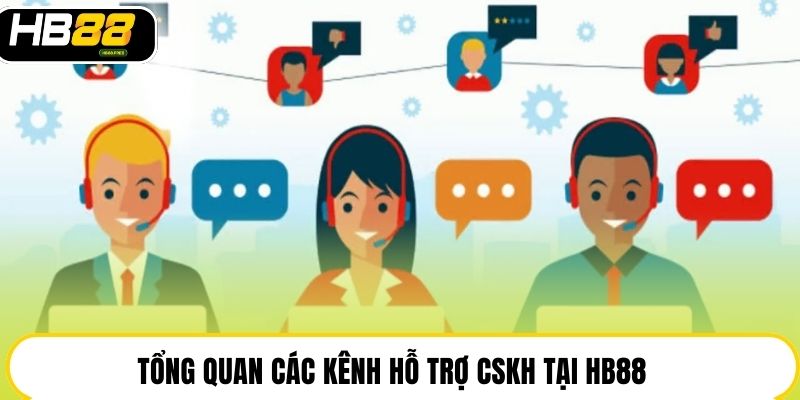Tổng quan các kênh hỗ trợ CSKH tại HB88